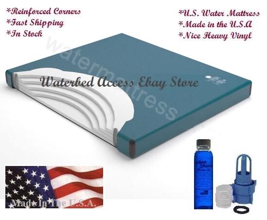 Queen 90% Waveless waterbed mattress for hardside water beds