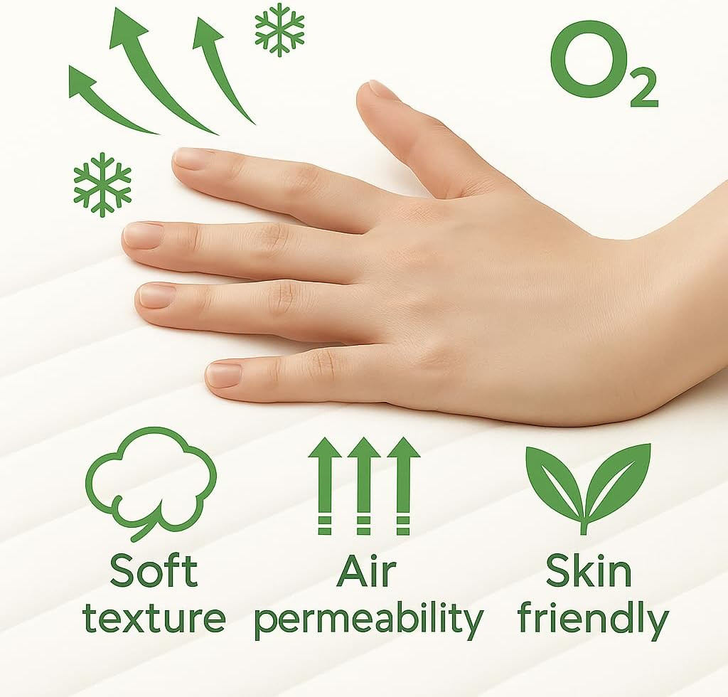 Gel-Infused Memory Foam Mattress, Medium Firm, 8″ Twin, Washable Cover