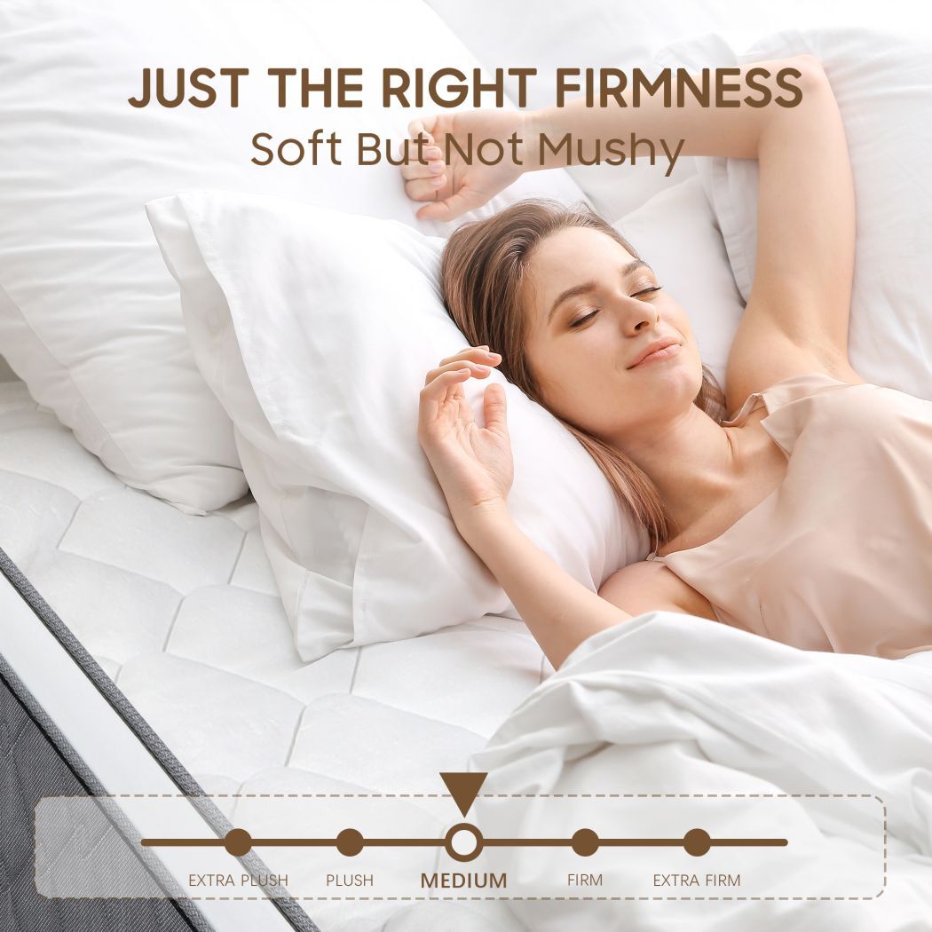 12″ 14″ Memory Foam Hybrid Mattress Pocket Spring Twin Full Queen King in a Box