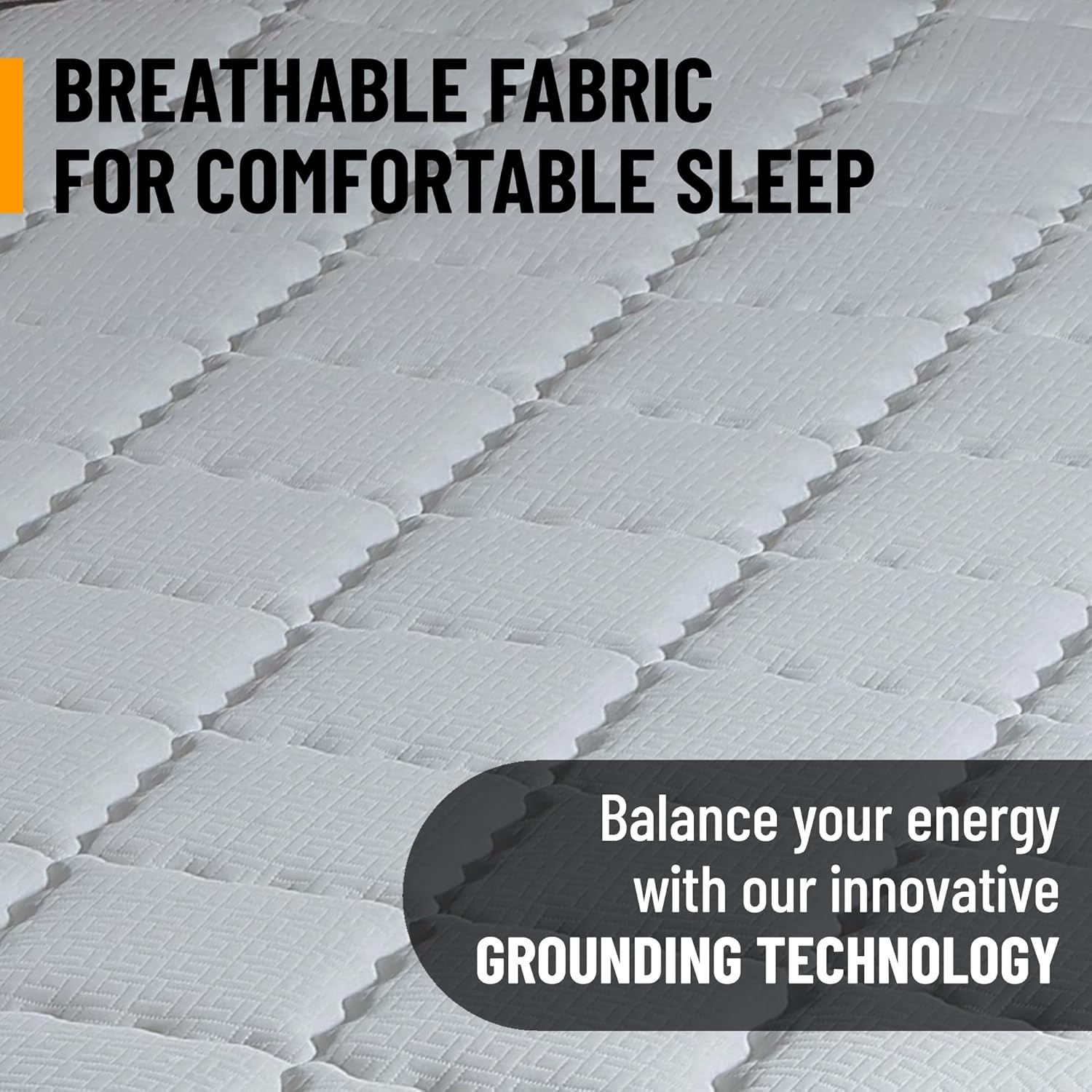 Queen 8″ Medium Firm Hybrid Mattress – USA Made, Durable Comfort, CertiPUR-US