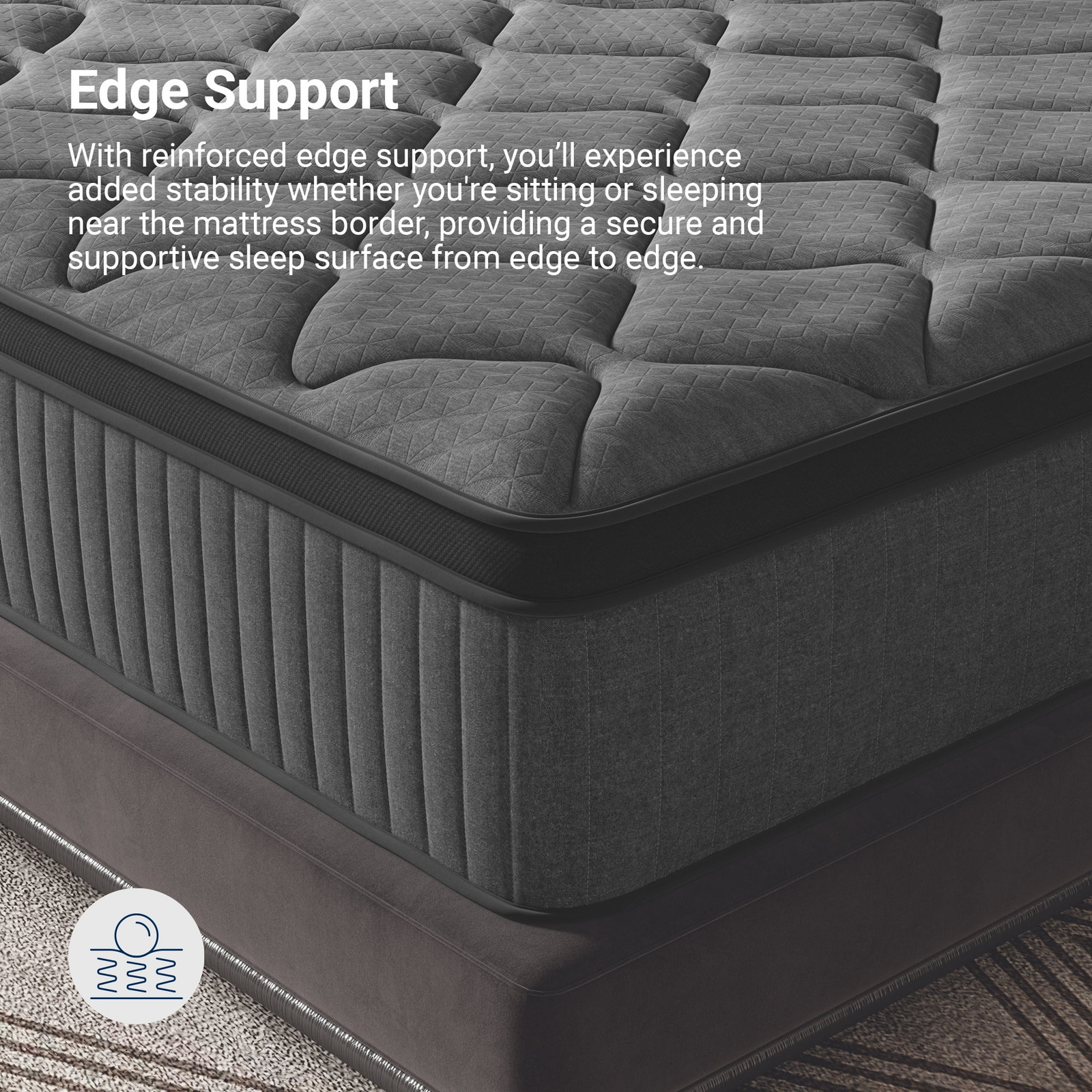Avenco Noxa 12″ Medium Memory Foam Hybrid Pocket Spring Mattress, Queen Size