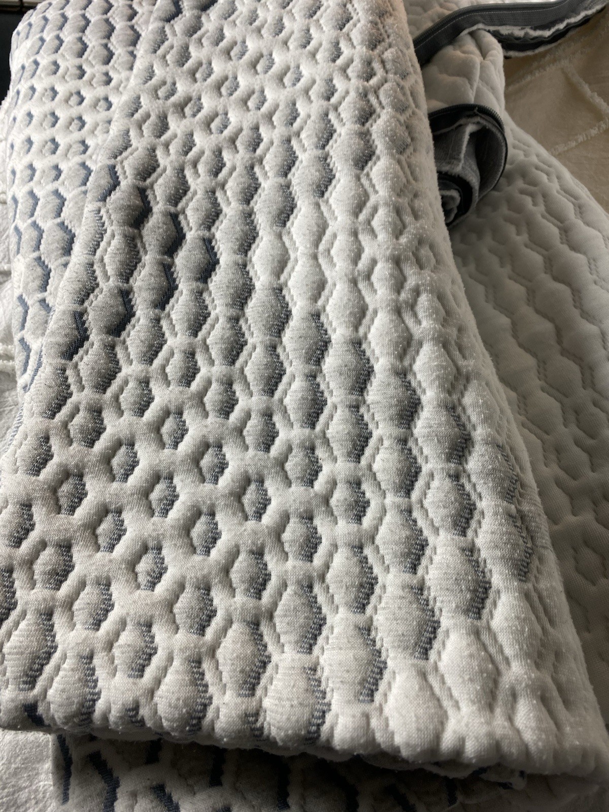 SMART LIFE by KING KOIL – Replacement COVER for 12″ Mattress Top & Bottom Zip-On