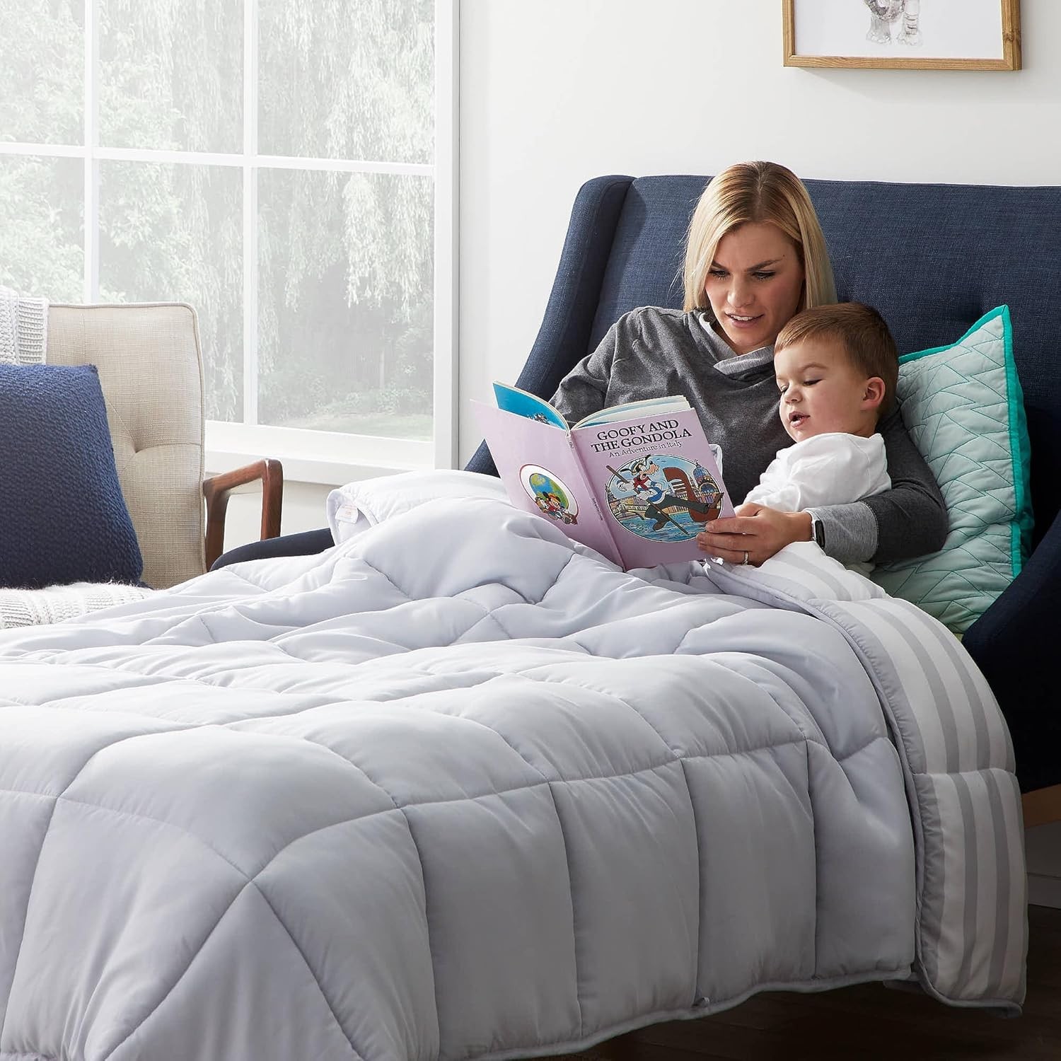 Twin Memory Foam Mattress 5 Inch Firm Gel Bamboo Cooling Bed in Box Sleep