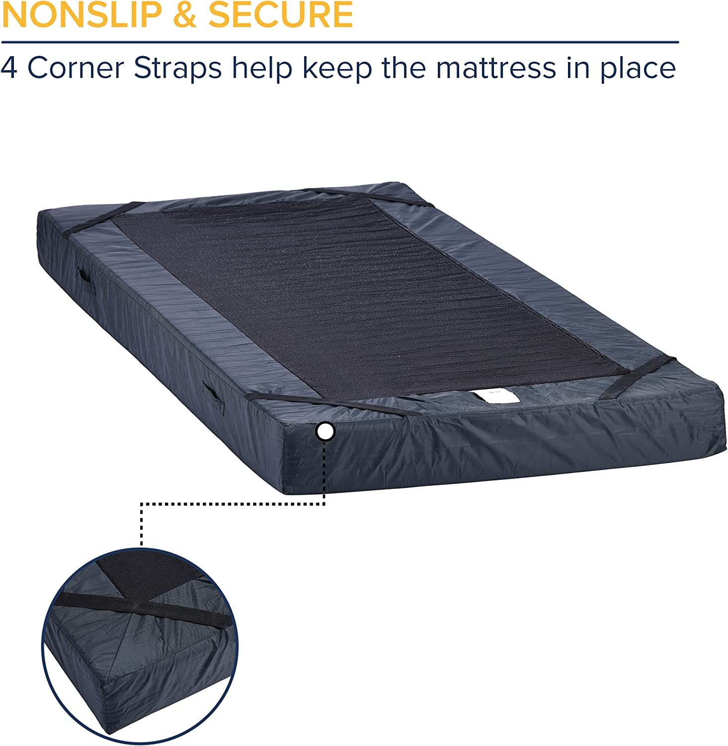 Hospital Bed Mattress Home Care Disabled Medical Foam Twin XL Water Resistant