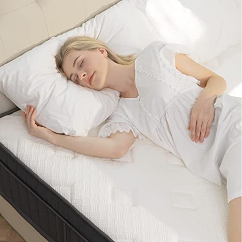 Mattress 12 Inch, Hybrid Cal King Size Mattress in a California King 12 Inches