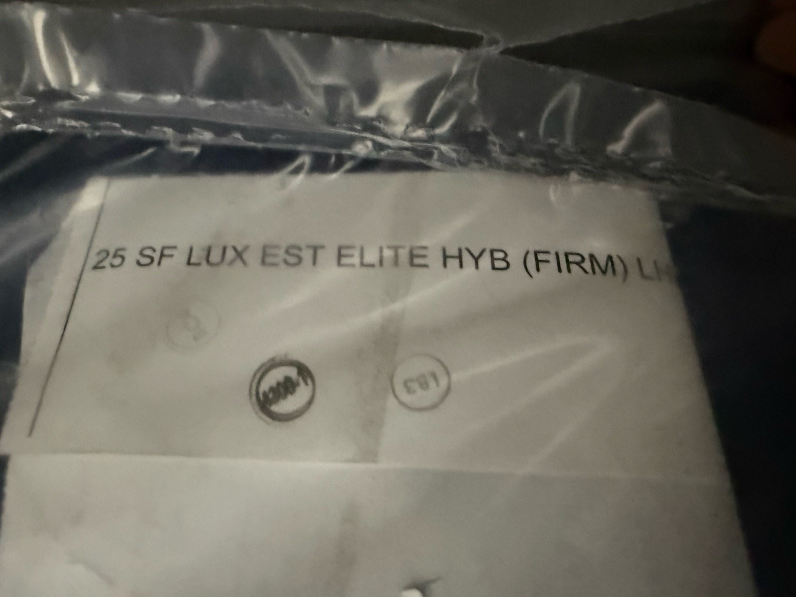 STEARNS AND FOSTER ESTATE Lux Hybrid Elite Firm KING MATTRESS FREE SHIP!