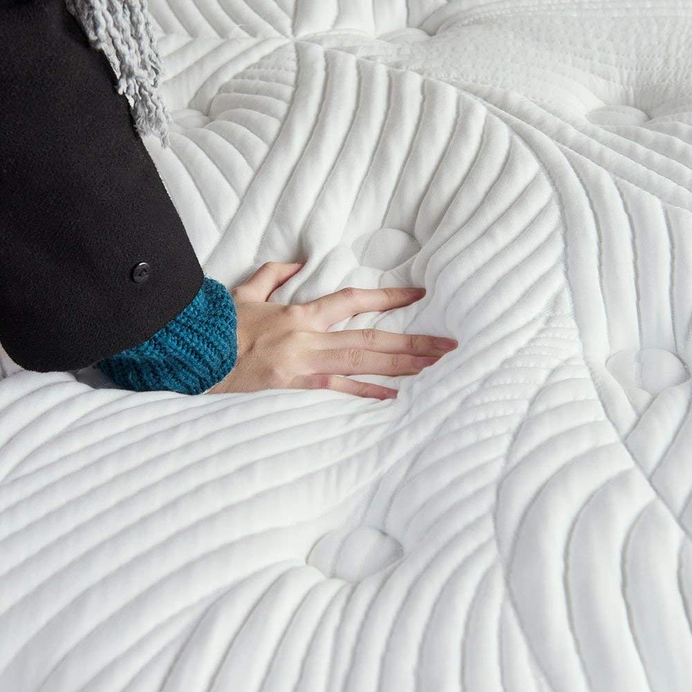Queen Mattress in a Box – 12 Inch Plush Pillow Top Hybrid Mattress, Gel Memor…