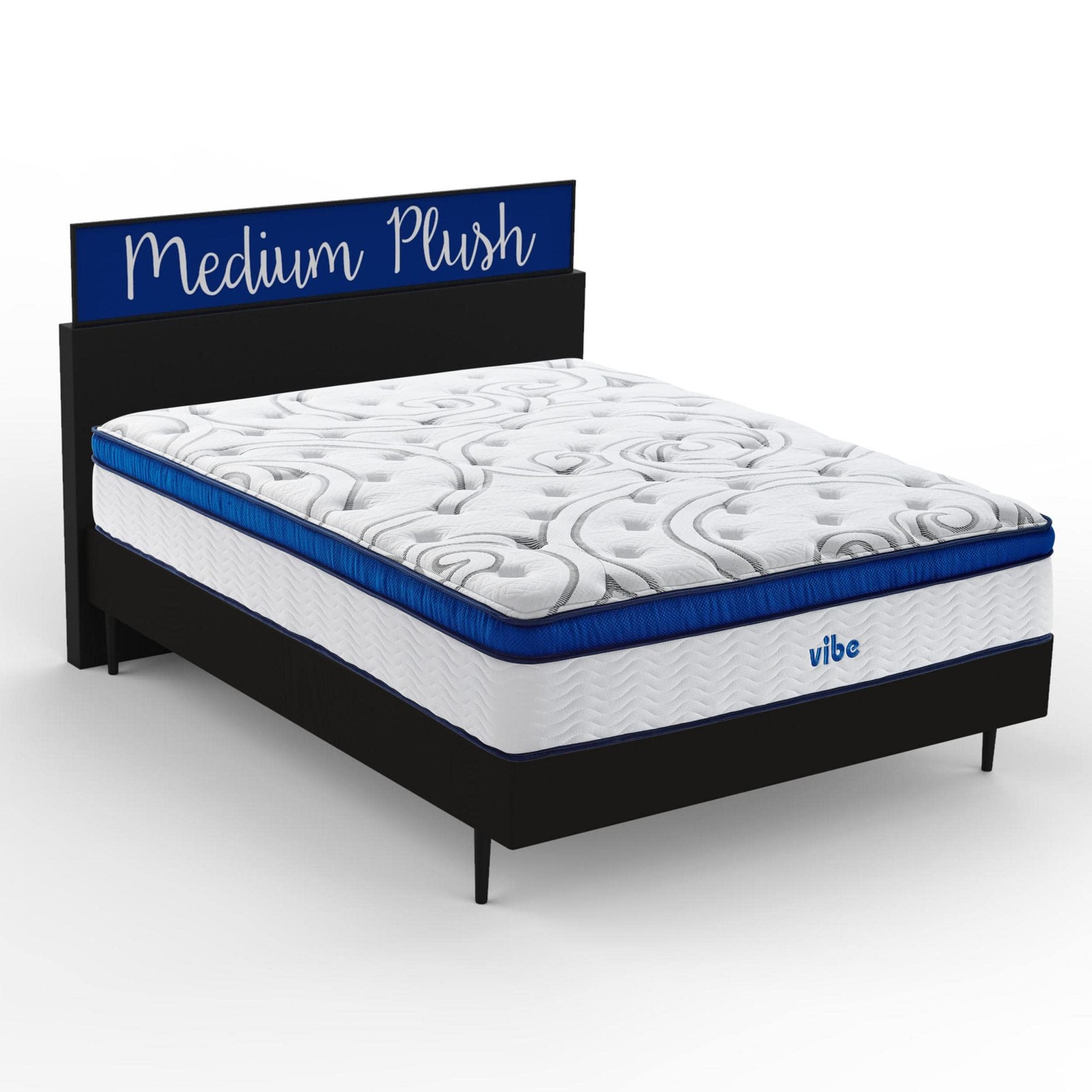 Quilted Hybrid Mattress, 12-Inch Innerspring and Pillow Top Memory Foam Mattr…