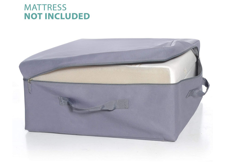 Tri Fold Mattress Carry Case Floor Foam Mat Single Folding Polyester Portable