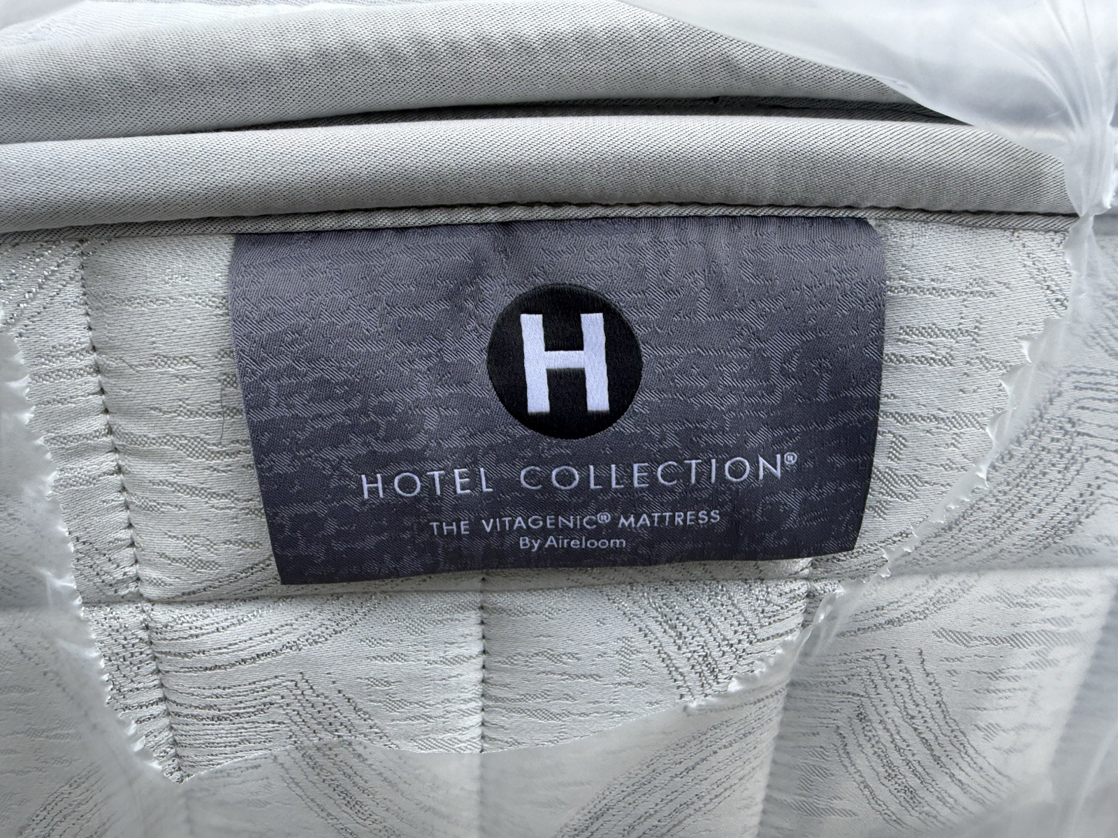 AIRELOOM KING HOTEL HANDMADE COPPERTECH II SILVER PTOP PLUSH MATTRESS NEW SHIP