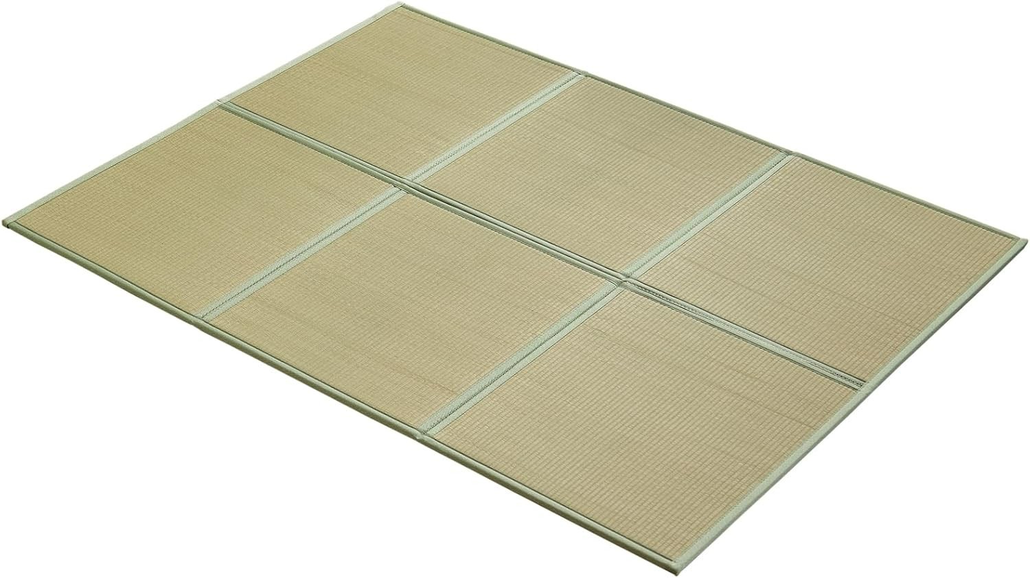 Japanese Tatami Mat 100% Rush Grass Mattress Queen 79”x60” Folding#1037GY1