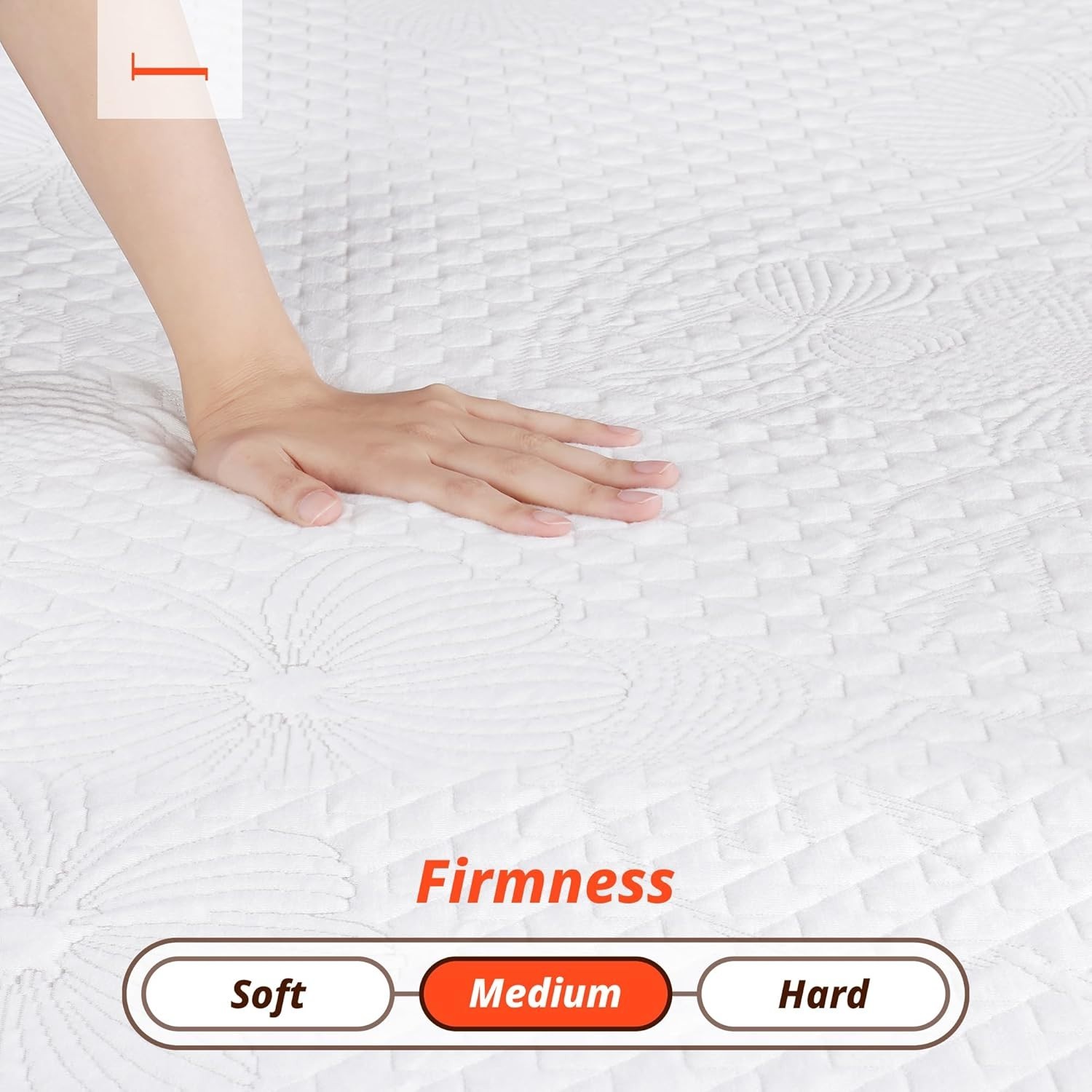 PrimaSleep Queen Mattress, 6 Inch Gel Memory Foam Mattress,Gel Memory Foam 80×60