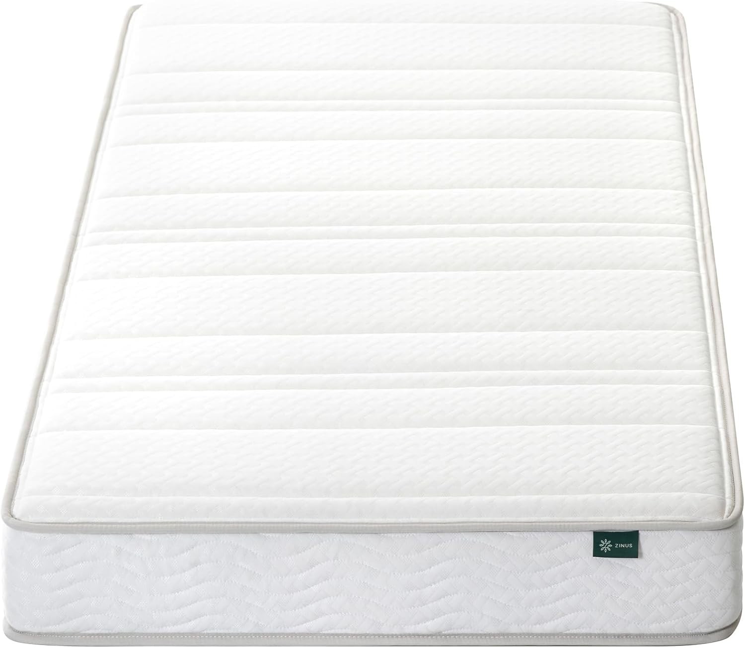 6 Inch Twin Hybrid Mattress: Medium Firm, Eco-Friendly & CertiPUR-US Certified