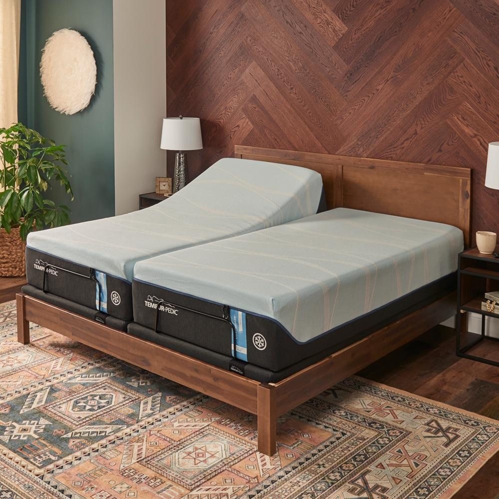 TEMPURPEDIC LUXBREEZE SOFT SPLIT KING MATTRESS-MSRP$9798