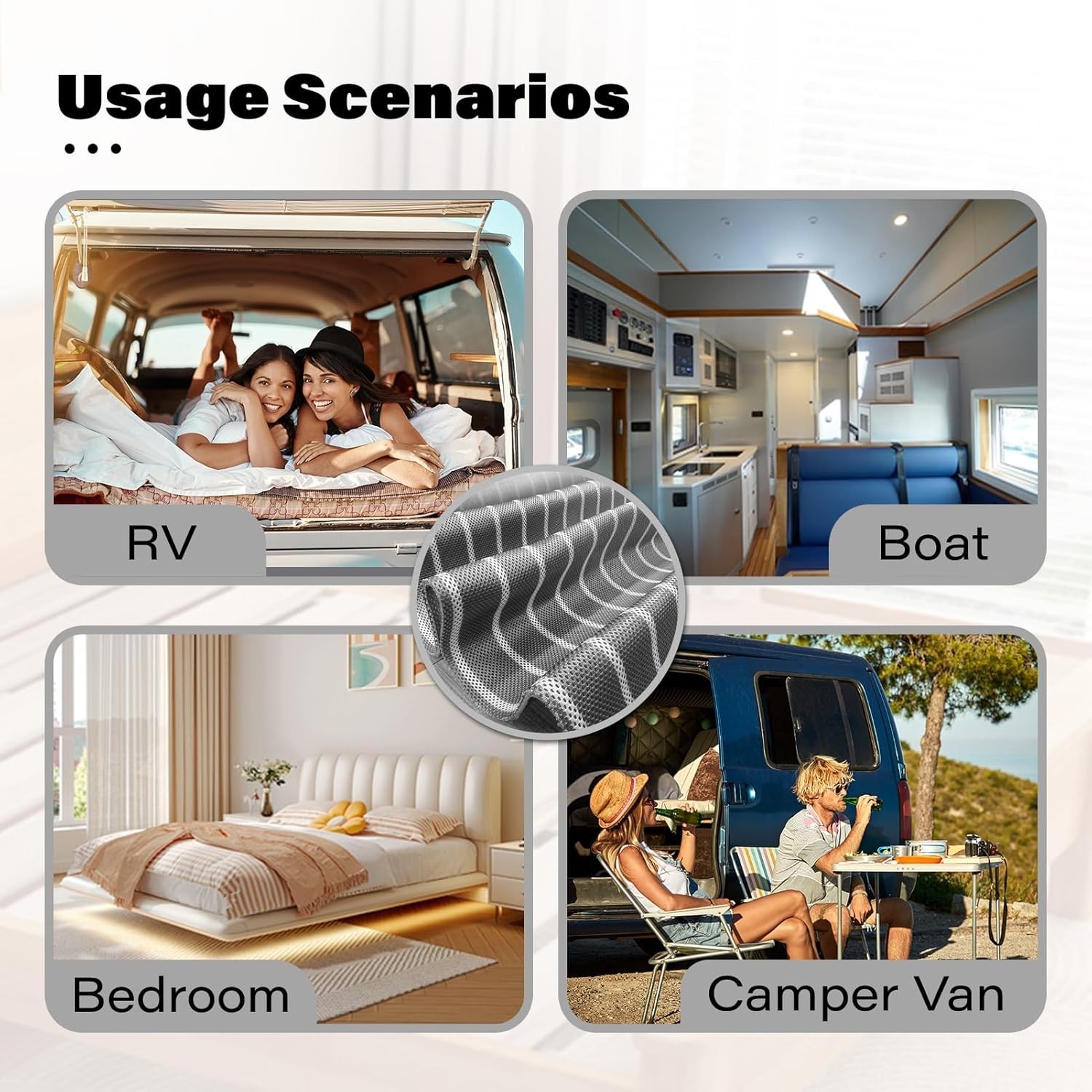 Versatile 80 In Breathable Under Mattress Pad – Perfect for All Seasons