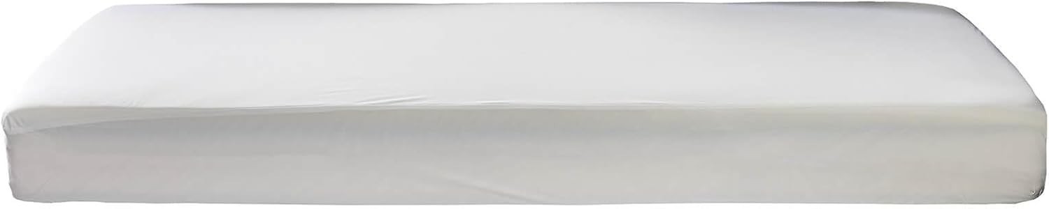 Kingnex Waterproof RV Bunk Mattress Protector Narrow Twin 30×75 White Cover.