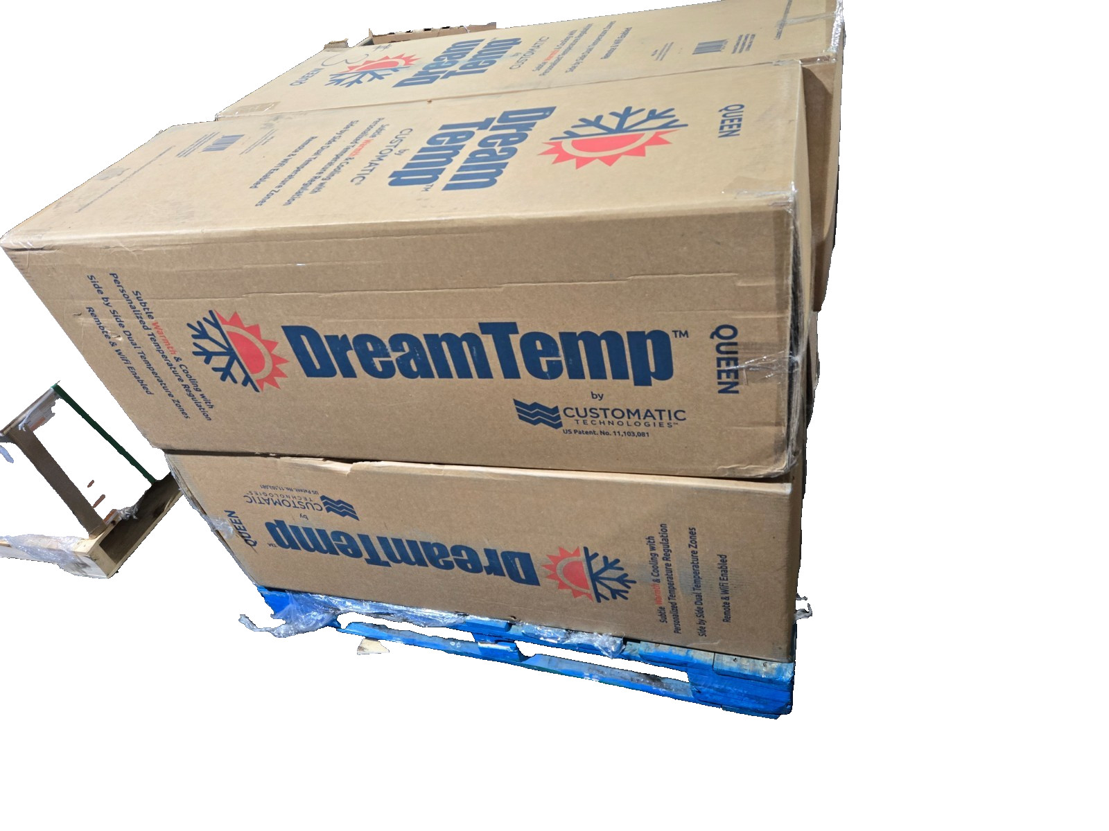 DreamTemp by Customatic Technologies Queen Mattress