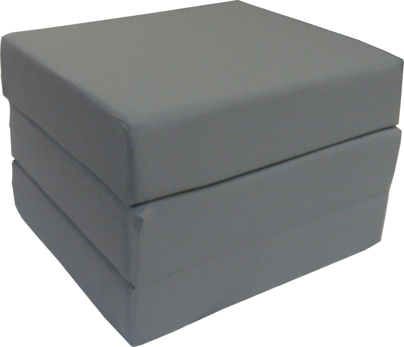 Shikibuton Trifold Foam Beds 1.8 lbs Density, Folding Mattress 6x27x75, Gray