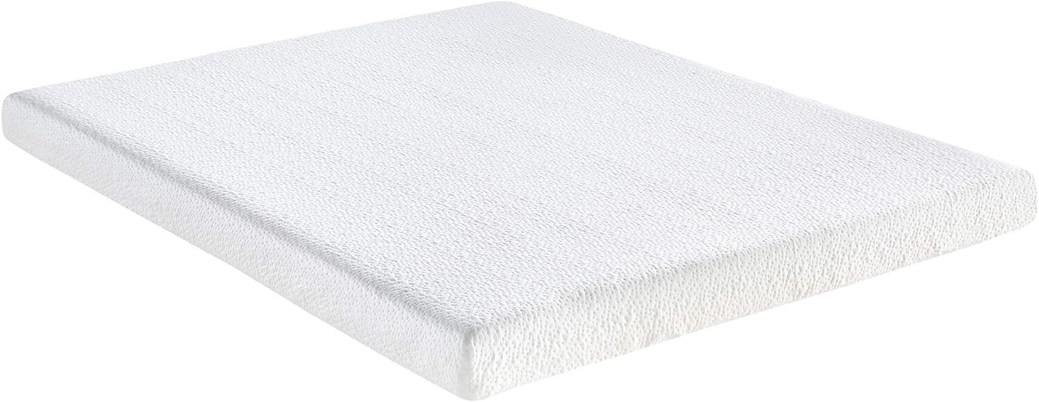 Classic Brands 4.5 inch Memory Foam Sofa Bed Mattress Queen 414800-1152 White