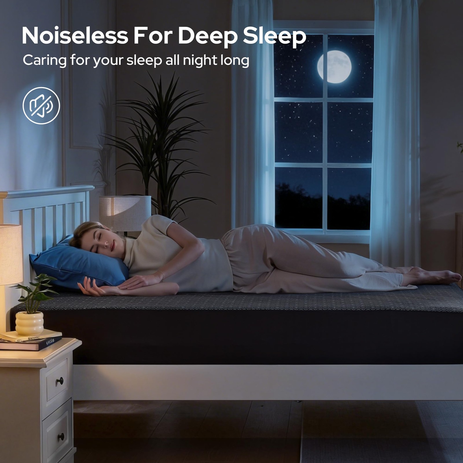 BEDLORE California King Mattress Protector, King, Dark Grey