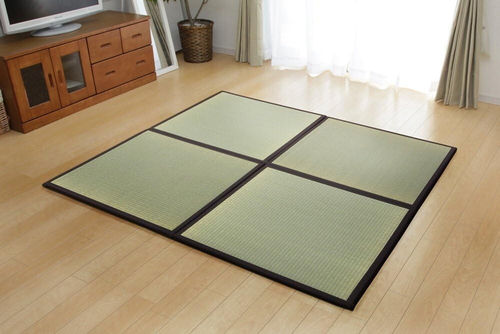 Tatami Japanese Igusa Mattress Indigenous Unit MAT Made in Japan 4 piece S-4527