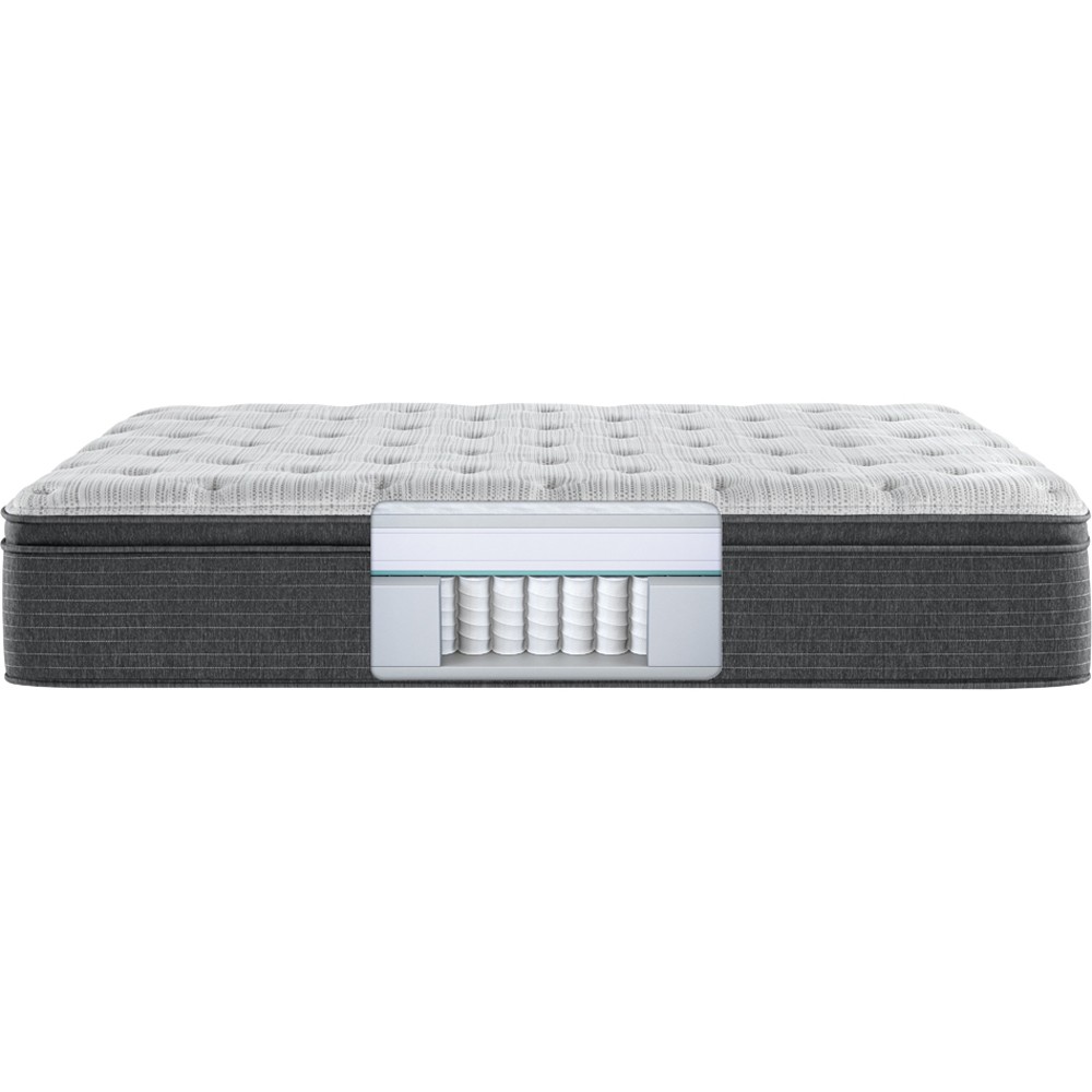 Simmons Beautyrest Silver Plush Pillow Top Twin XL Mattress – 700810108-1020