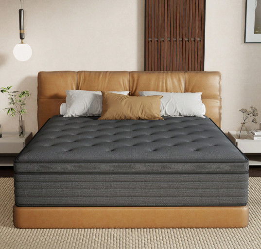 Queen 8″ Gel Memory Foam Hybrid Mattress Medium Firm High Rebound Bed