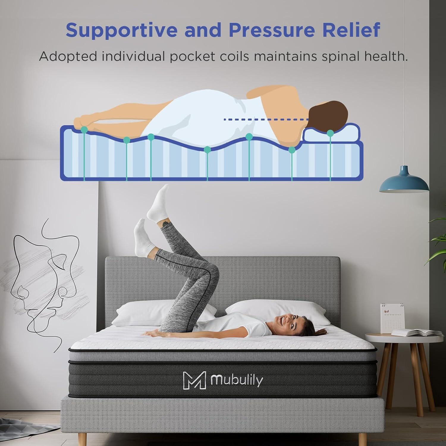 Gel Memory Foam Mattress 8″ 10″ 12″ Twin Full Size Mattress Brand New In A Box