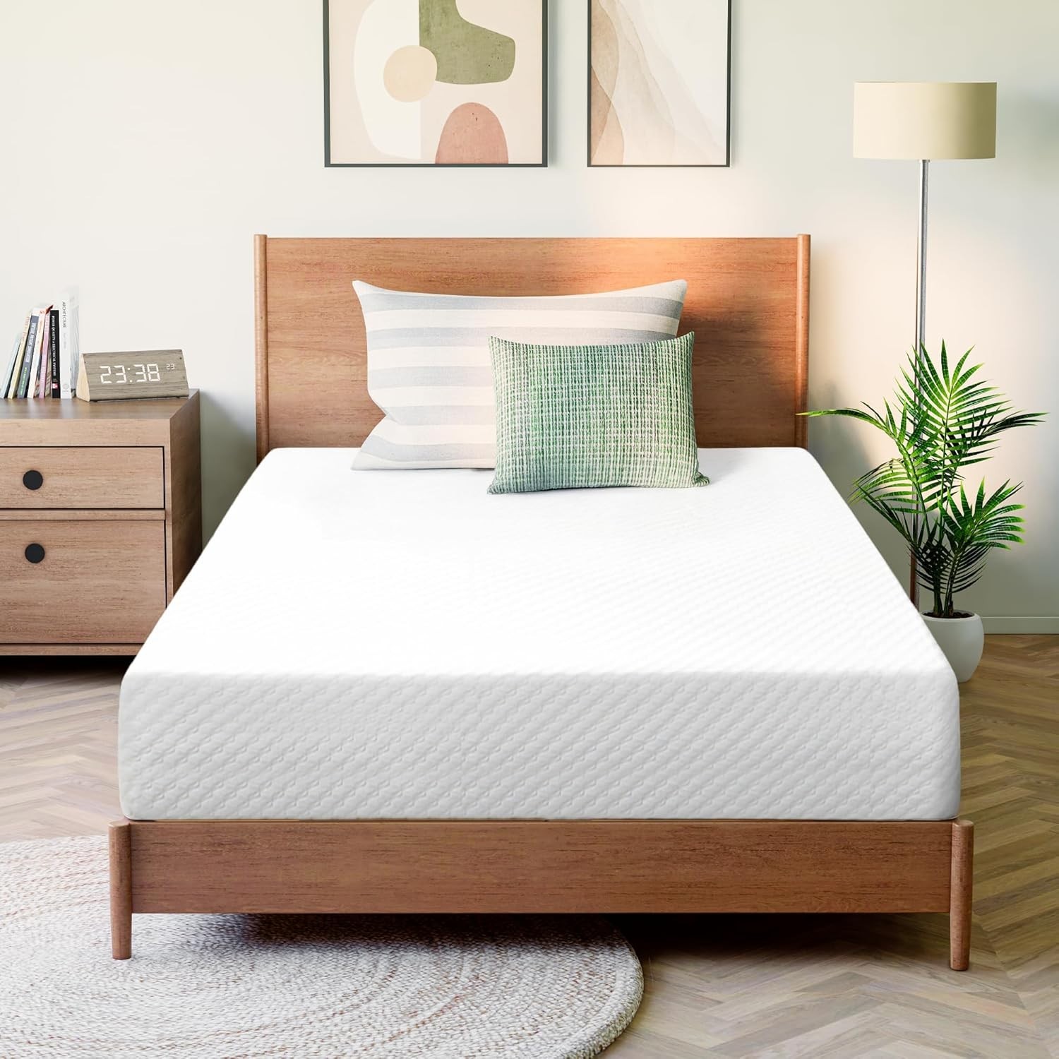 Twin Size 5 Inch Gel Memory Foam Mattress – Comfortable, Supportive, and Safe