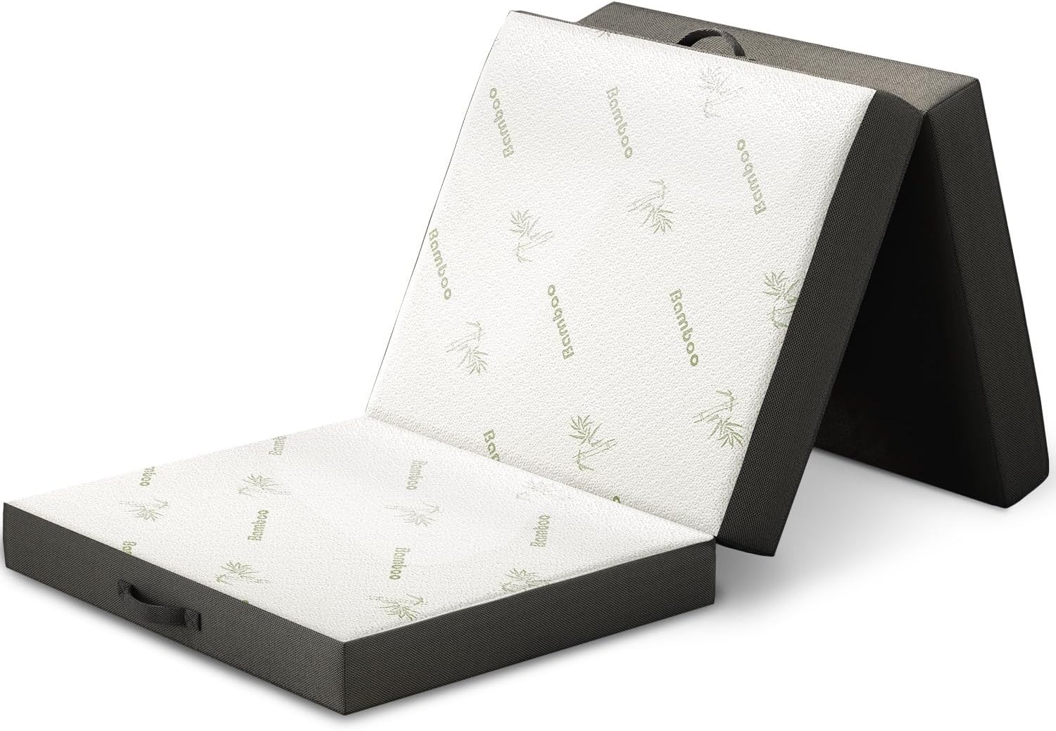 Luxurious Soft Trifold Mattress 75in x 31in x 4in – Perfect for Camping & Travel