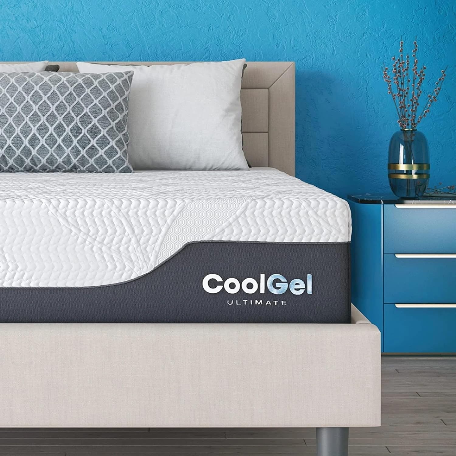 Memory Foam 8-Inch Mattress, CertiPUR- Certified, Mattress in a Box, Queen, W…
