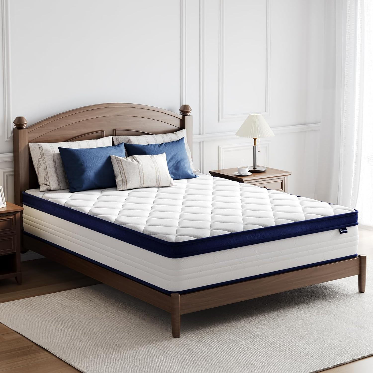 14″ King Pocket Spring Mattress for Silent Sleep & Ultimate Support