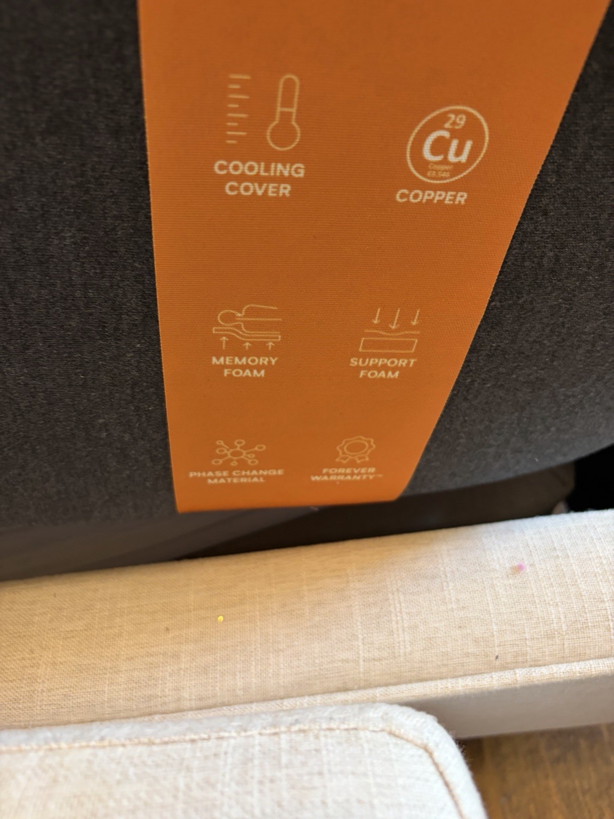 Nectar Copper Hybrid 14 queen mattress