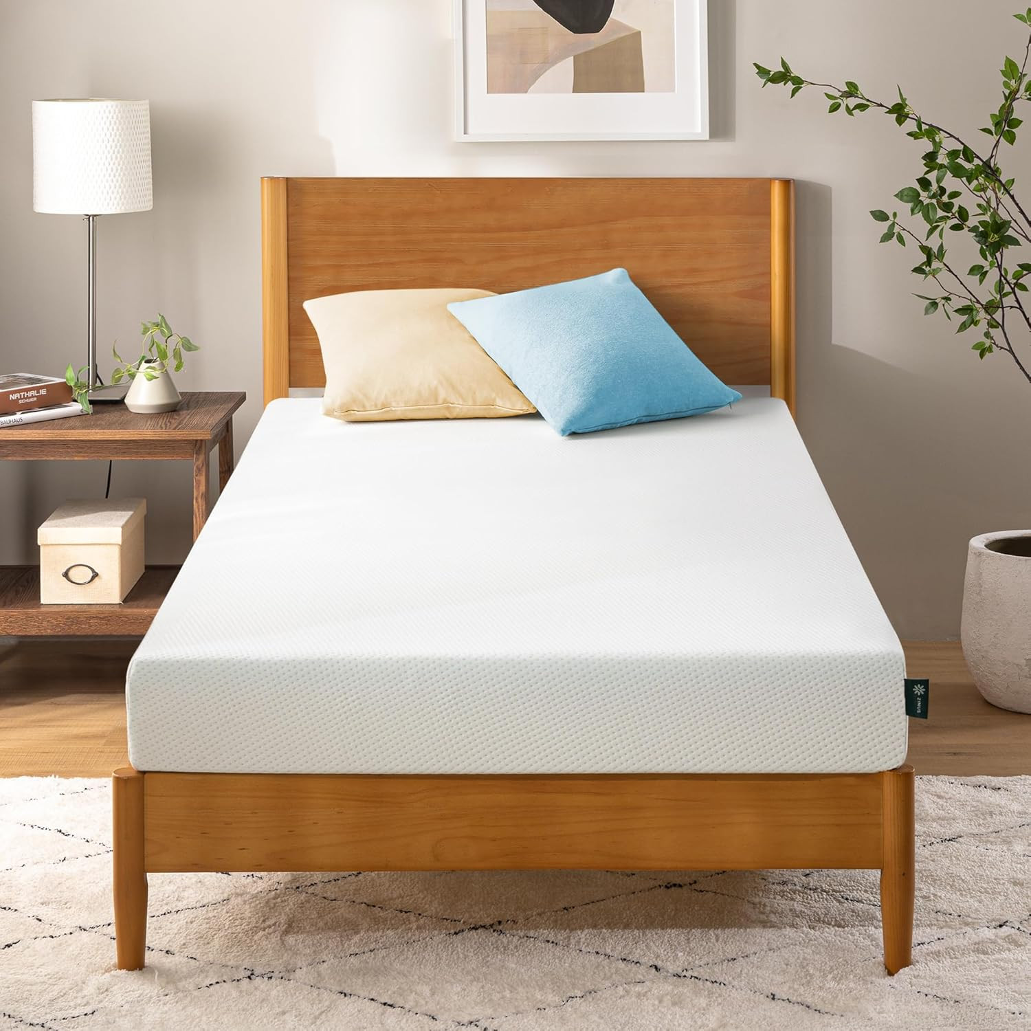 ZINUS 5 Inch Green Tea Memory Foam Mattress [New Version], Twin, Fiberglass Free