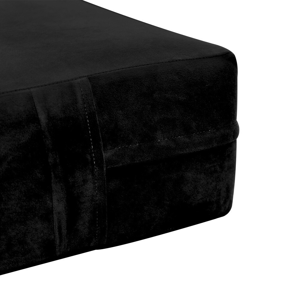 Knife Edge 6″ FULL 75x54x6 Velvet Indoor Daybed Mattress |COVER ONLY|-AD374