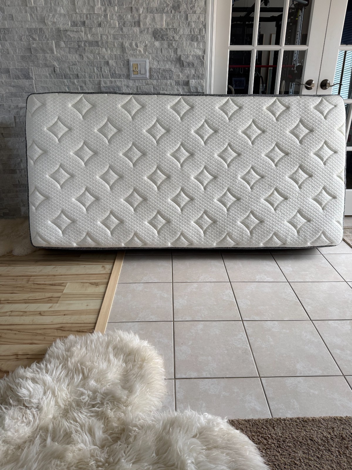 Ghostbed Twin XL Luxe Foam Mattress and Base