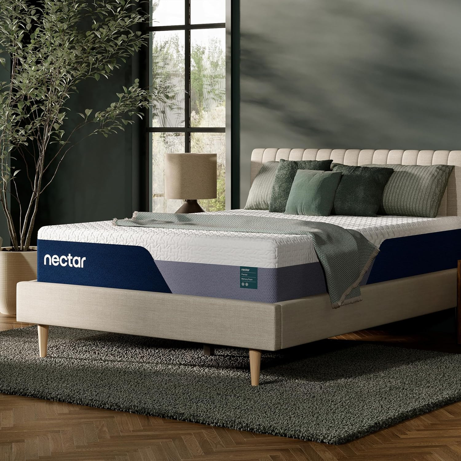 13” King Mattress Medium Firm Memory Foam Cooling Upgrade Back Pain Relief NEW