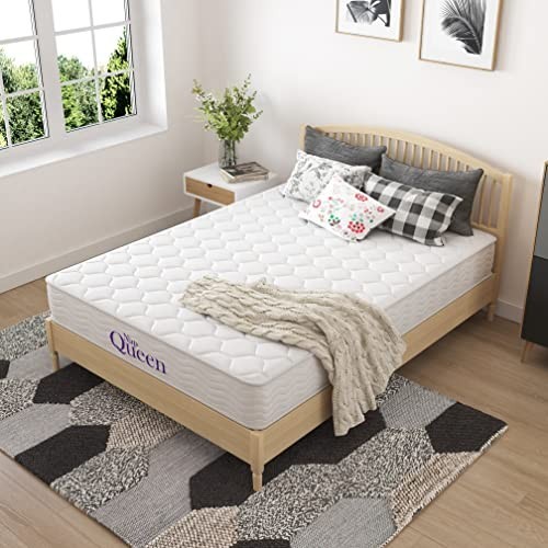 NapQueen 8 Inch Full Size Medium Firm Memory Foam Innerspring Mattress