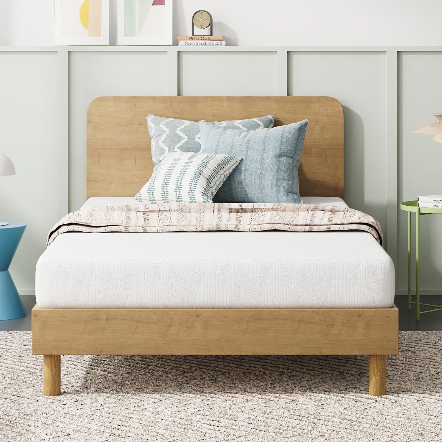 Twin Mattress, 6 Inch Twin Bed Mattress for Kids, Gel Memory Foam Mattresses …