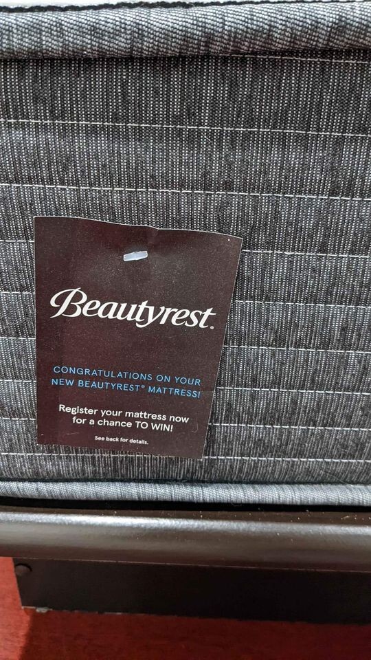 Used Extra Firm Full Size Serta Beautyrest mattress