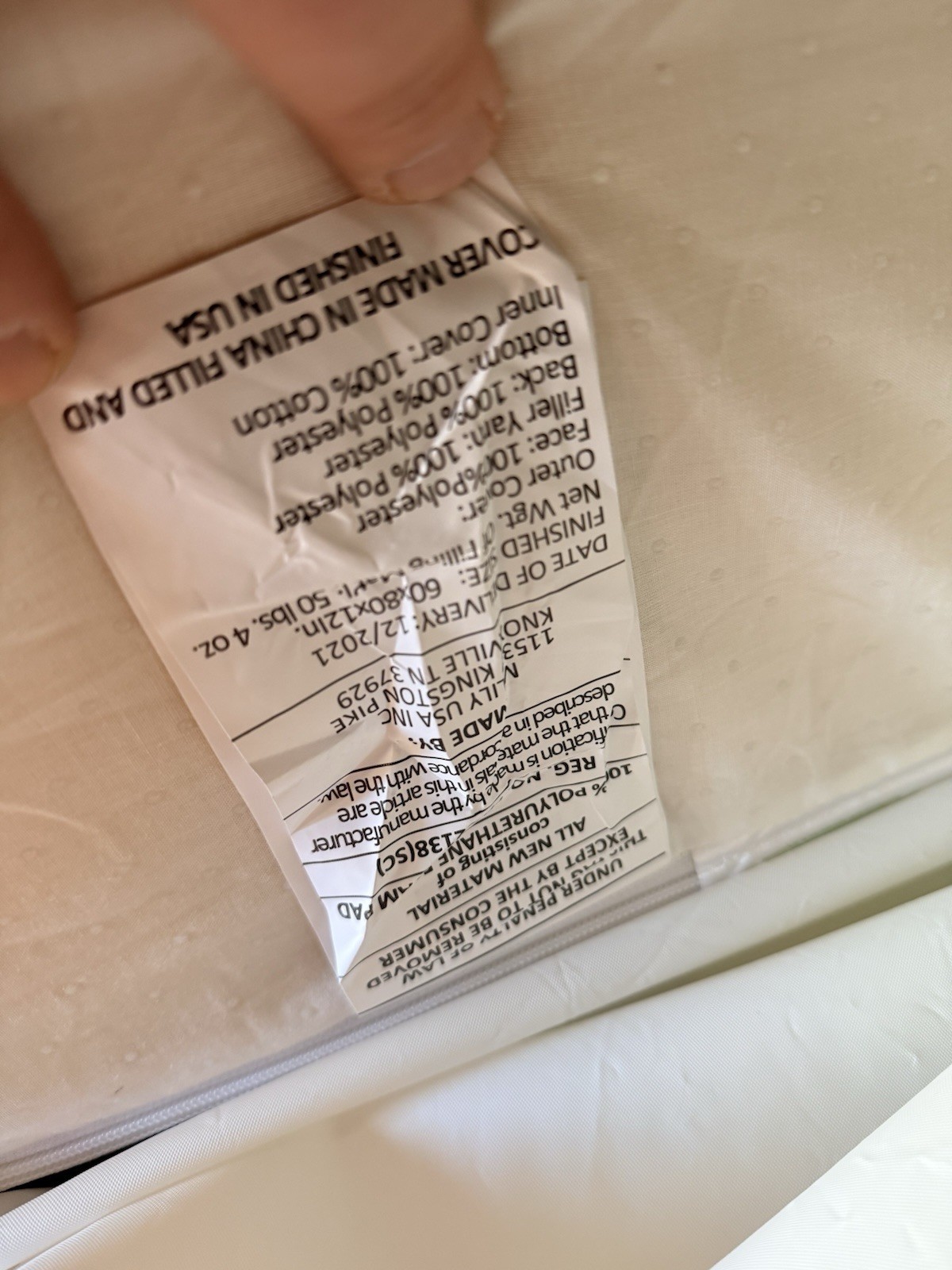 CURVE Queen Foam Mattress 60×80 CertiPUR-US Made in USA