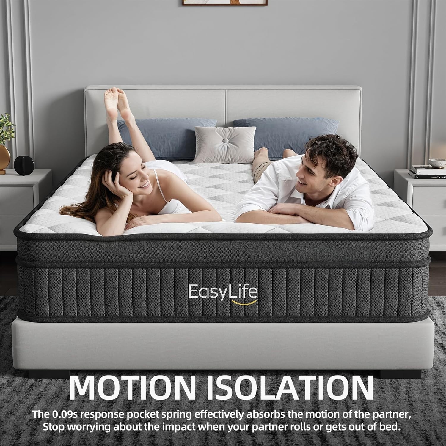 Firm Hybrid Mattress Pressure Relief Back Support Nights Trial