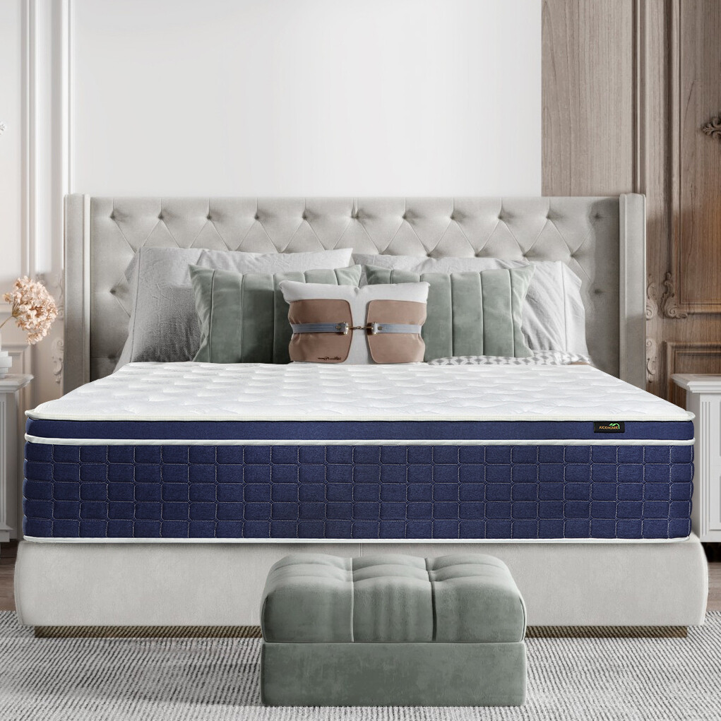 12″ Memory Foam Mattress Hybrid Innerspring Twin Full Queen King Bed in a Box