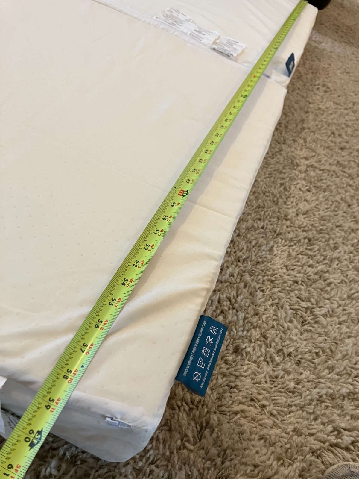 Lucid Incline Wedge Foam Mattress Topper, 5 Inch, 2-Twin Size