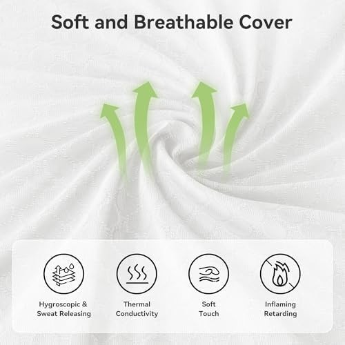 12 Inch Queen Mattress in a Box Hybrid Gel Memory Foam Pocket Spring Soft Plush