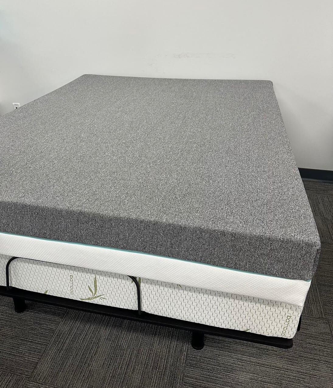 Memory Foam ice silk cool gel Mattress 4″ Twin Size