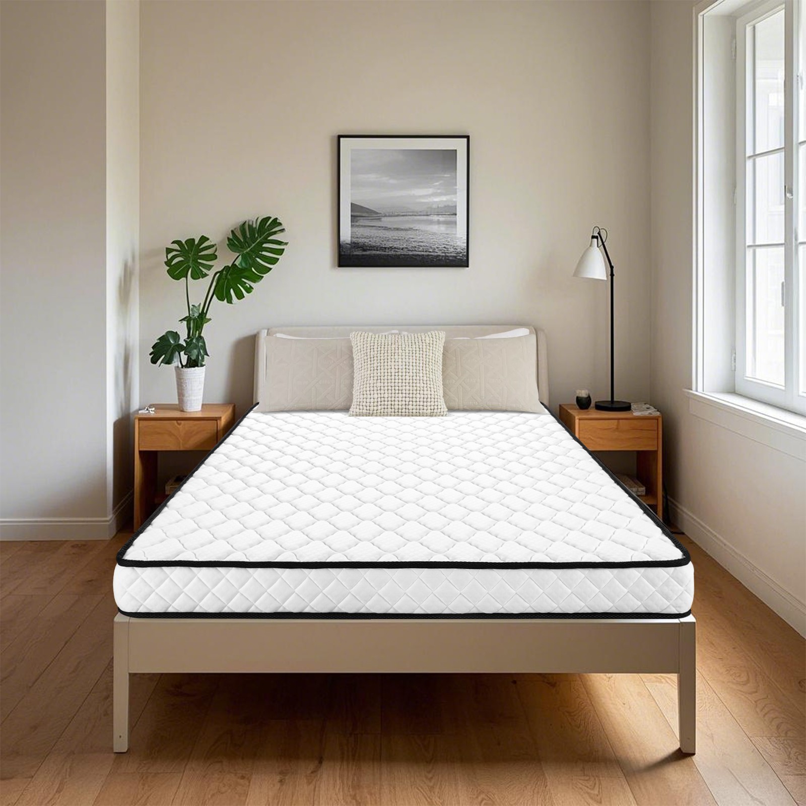 6″ Twin TwinXL Full Queen Size Gel Memory Foam Mattress for Cooling Night Sleep