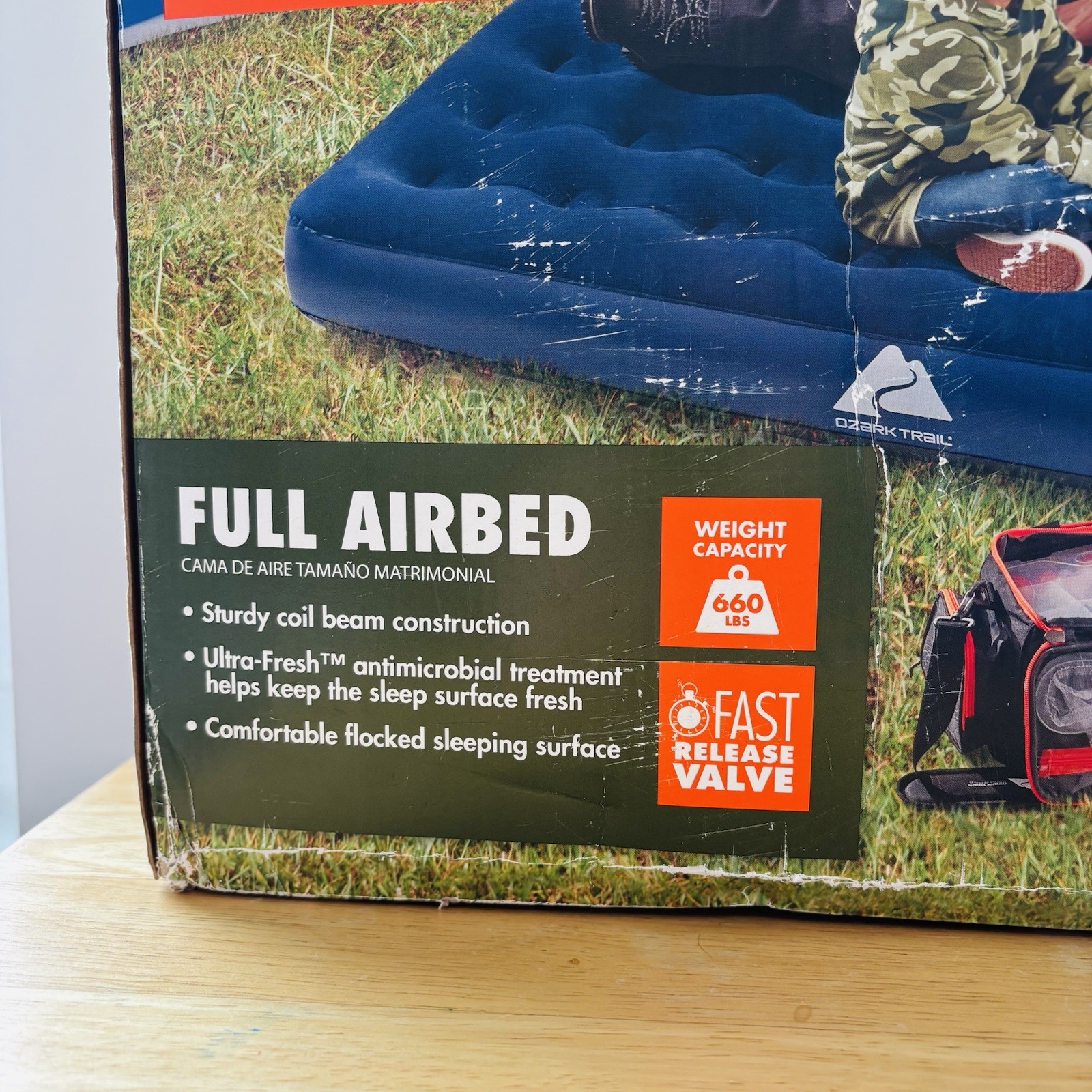 Ozark Trail Air Mattress King Airbed 10″ 80″ X 76″ NEW SEALED