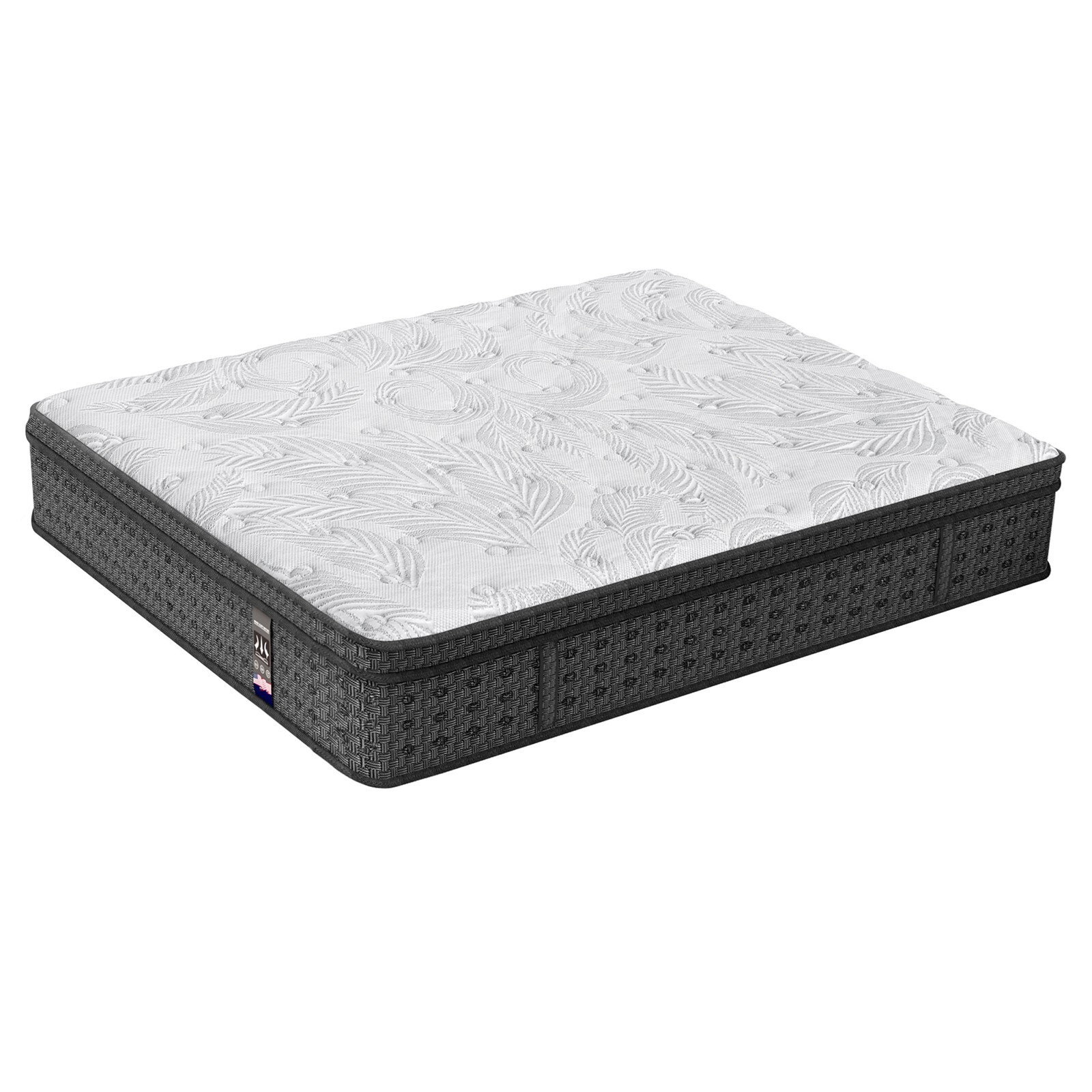 14″ Queen Size Mattress in a Box Hybrid Spring Cooling Gel Memory Foam Mattress