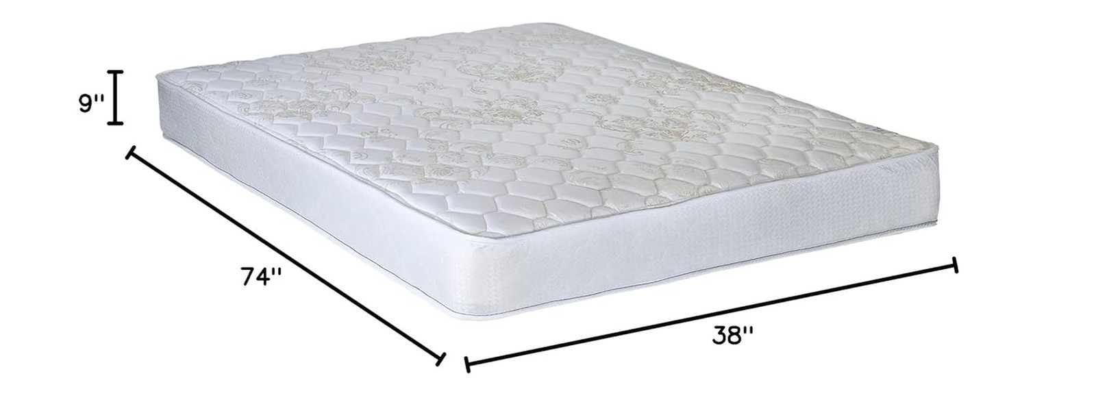 9-Inch Twin Innerspring Mattress – Gentle Firm Tight Top Comfort